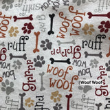 Matching Face Masks and Dog Bandanas Walk your dog in safety and style! 4 fabric designs  Can be Personalized