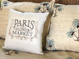 3 Embroidered French Cafe Pillow Covers  | stitchywoman.net