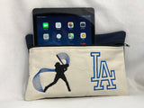 DODGER Embroidered iPad bag | stitchywoman.net