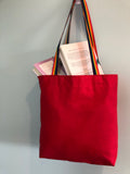 Heart Embroidered Tote Bag | stitchywoman.net