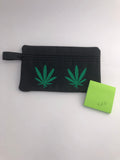 Marijuana Embroidered Medium Bag | stitchywoman.net