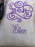 Meh Embroidered Bag | stitchywoman.net