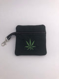 Marijuana Embroidered Tiny Bag 2 | stitchywoman.net