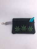 Marijuana Embroidered Small Bag | stitchywoman.net