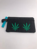 Marijuana Embroidered Medium Bag | stitchywoman.net