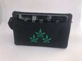 Marijuana Embroidered iPad or Tablet bag 2 | stitchywoman.net