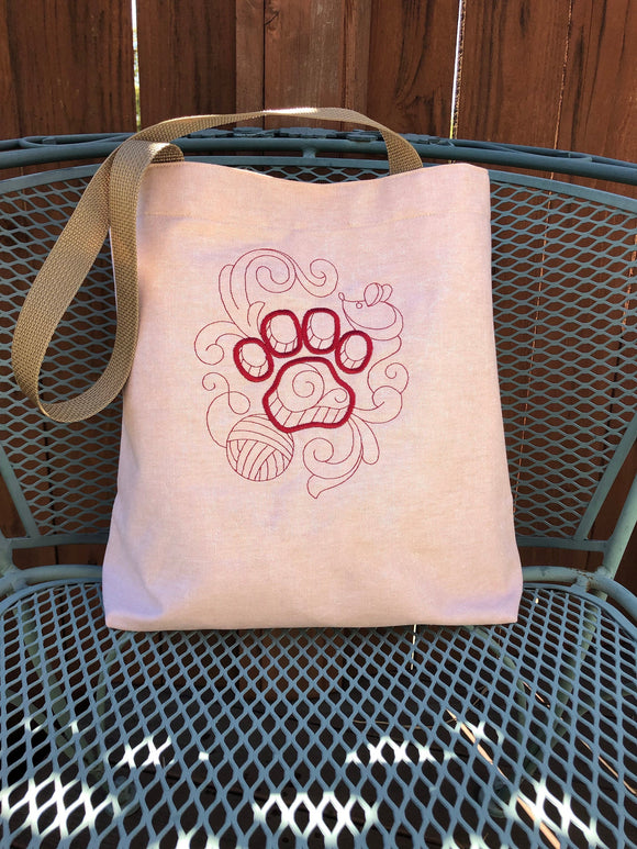 Cat Paw Embroidered 